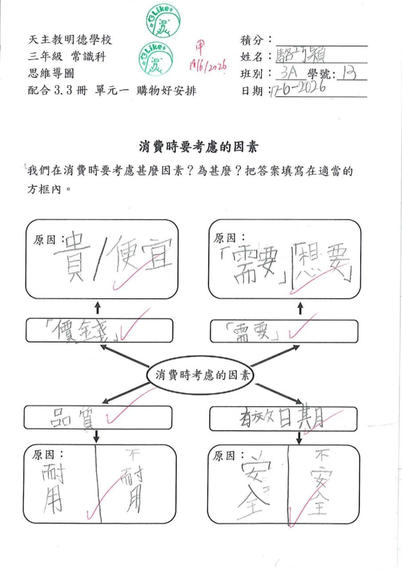 3A 駱巧穎 購物好安排