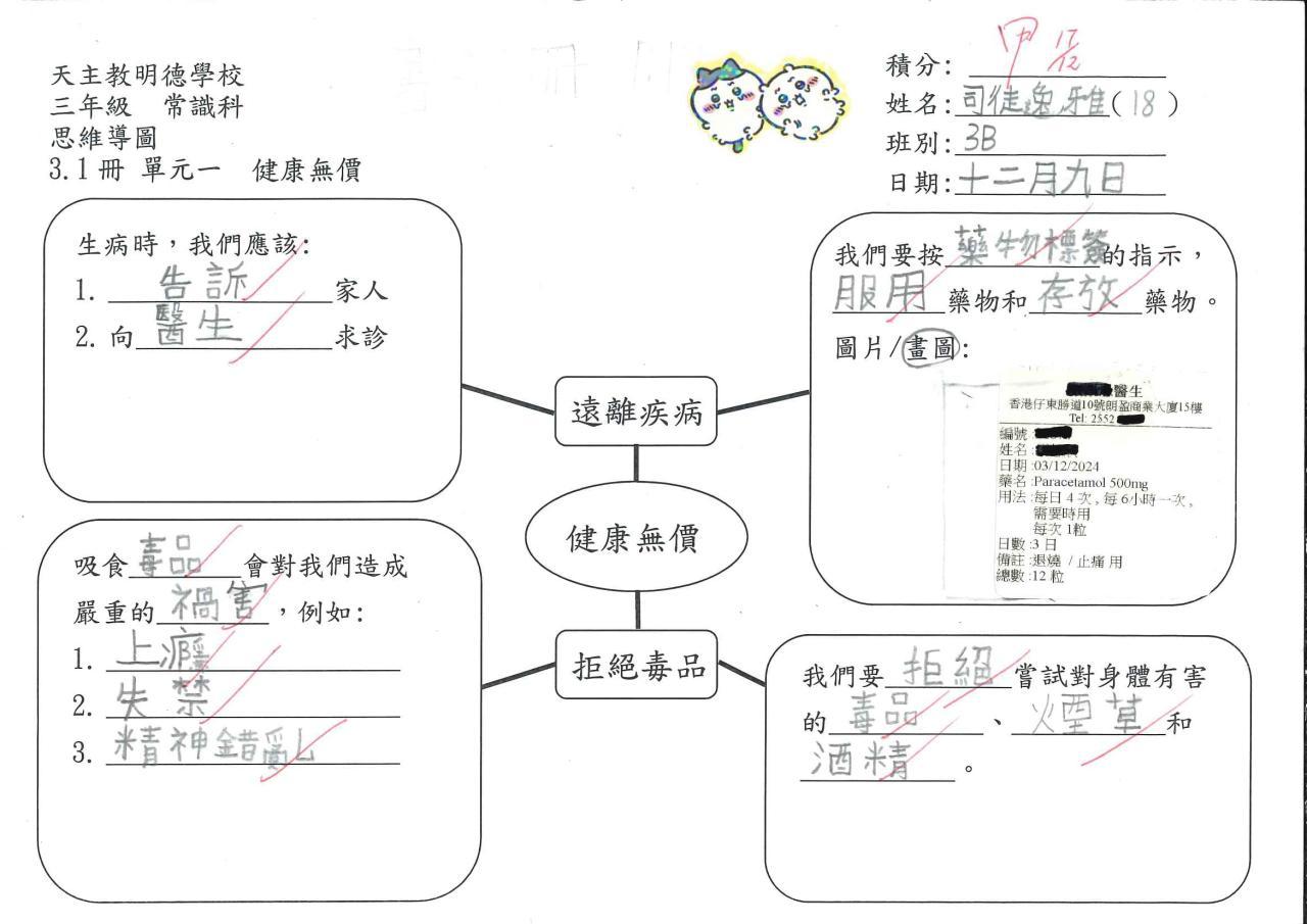 3B 司徒逸雅 健康無價作品