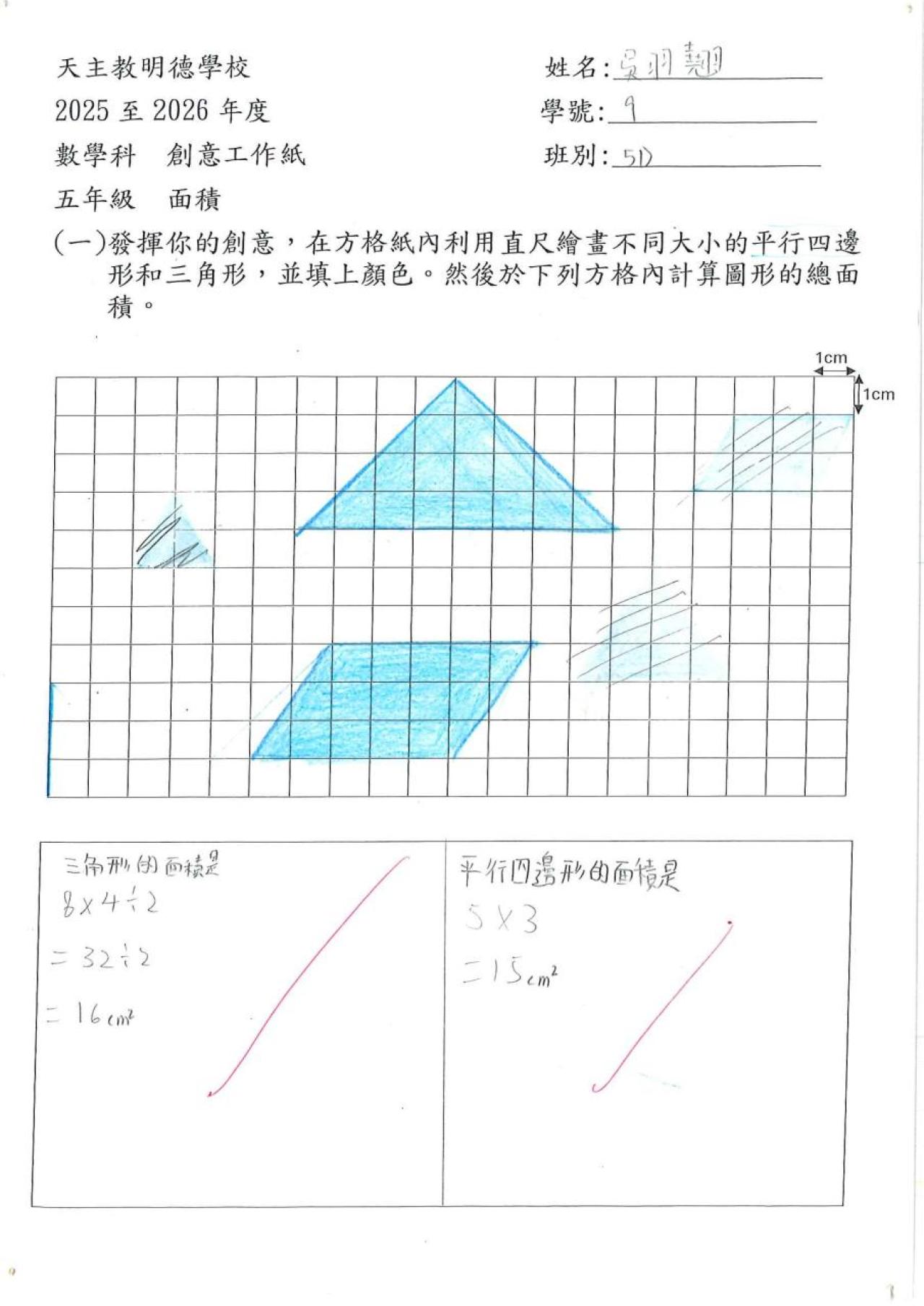 5D 吳羽翹 面積作品